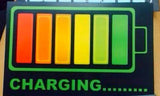 Battery Charging LED Sound Activated Tshirt