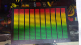 Rasta Equalizer - Sound Activated LED Shirt